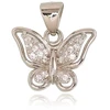 Diamond Sky Jewelry Sidabrinis pakabukas su cirkoniais „Butterfly VI“