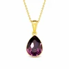 Diamond Sky Jewelry Sidabrinis pakabukas „Crystal Drop (Amethyst)“ su Preciosa® kristalais