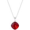 Diamond Sky Jewelry Sidabrinis pakabukas „Glare II (Siam)“ su Swarovski® kristalais