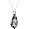 Diamond Sky Jewelry Sidabrinis pakabukas „Baroque V (Sidabrinis Night)“ su Swarovski® kristalais