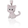 Diamond Sky Jewelry Sidabrinis pakabukas su cirkoniais „Kačiukas“