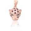 Diamond Sky Jewelry Sidabrinis pakabukas su cirkoniais ir emaliu „Panthera“