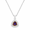 Diamond Sky Jewelry Sidabrinis pakabukas „Elemental Magic (Volcano)“ su Swarovski® kristalais