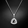 Diamond Sky Jewelry Sidabrinis pakabukas „Elemental Magic (Light Chrome)“ su Swarovski® kristalais