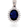 Diamond Sky Jewelry Sidabrinis pakabukas su cirkoniais „Ferro III“