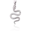 Diamond Sky Jewelry Sidabrinis pakabukas su cirkoniais „Gyvatė II“