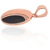 Diamond Sky Jewelry Sidabrinis pakabukas su cirkoniais ir emaliu „Eclipse II“