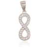Diamond Sky Jewelry Sidabrinis pakabukas su cirkoniais „Infinity II“