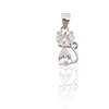 Diamond Sky Jewelry Sidabrinis pakabukas su cirkoniais „Crystal Cat“