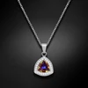 Diamond Sky Jewelry Sidabrinis pakabukas „Elemental Magic (Volcano)“ su Swarovski® kristalais