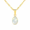 Diamond Sky Jewelry Sidabrinis pakabukas „Crystal Drop (Baltas Opal)“ su Swarovski® kristalais