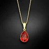 Diamond Sky Jewelry Sidabrinis pakabukas „Crystal Drop (Light Siam)“ su Preciosa® kristalais