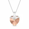 Diamond Sky Jewelry Sidabrinis pakabukas „Cupid (Rose Gold)“ su Swarovski® kristalais