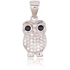 Diamond Sky Jewelry Sidabrinis pakabukas su cirkoniais „Owl VI“
