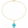 Diamond Sky Jewelry Sidabrinis pakabukas „Crystal Drop (Aqua Bohemica)“ su Preciosa® kristalais