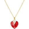 Diamond Sky Jewelry Sidabrinis pakabukas „Cute Valentine (Light Siam)“ su Swarovski® kristalais