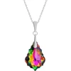 Diamond Sky Jewelry Sidabrinis papuošalų rinkinys moterims „Baroque IV (Vitrail Medium)“ su Swarovski® kristalais