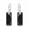 Diamond Sky Jewelry Sidabrinis papuošalų rinkinys moterims DiamondSky „Growing Crystal II (Jet)“ su Swarovski kristalais