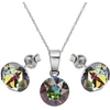Diamond Sky Jewelry Sidabrinis papuošalų rinkinys moterims „Classic (Vitrail Medium)“ su Swarovski® kristalais