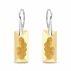 Diamond Sky Jewelry Sidabrinis papuošalų rinkinys moterims DiamondSky „Growing Crystal II (Golden Shadow)“ su Swarovski kristalais