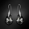 Diamond Sky Jewelry Sidabrinis papuošalų rinkinys moterims „Baroque IV (Sidabrinis Night)“ su Swarovski® kristalais