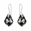 Diamond Sky Jewelry Sidabrinis papuošalų rinkinys moterims „Baroque IV (Sidabrinis Night)“ su Swarovski® kristalais