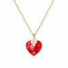 Diamond Sky Jewelry Sidabrinis papuošalų rinkinys moterims „Cute Valentine (Light Siam)“ su Swarovski® kristalais