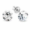 Diamond Sky Jewelry Sidabrinis papuošalų rinkinys moterims DiamondSky „Classic“ su Swarovski kristalais