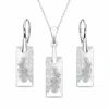 Diamond Sky Jewelry Sidabrinis papuošalų rinkinys moterims „Growing Crystal II“ su Swarovski® kristalais