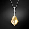 Diamond Sky Jewelry Sidabrinis papuošalų rinkinys moterims „Baroque IV (Golden Shadow)“ su Swarovski® kristalais