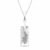 Diamond Sky Jewelry Sidabrinis papuošalų rinkinys moterims „Growing Crystal II“ su Swarovski® kristalais
