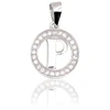 Diamond Sky Jewelry Sidabrinis raidės pakabukas su cirkoniais „P III“