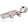 Diamond Sky Jewelry Sidabrinis raidės pakabukas su cirkoniais „F II“