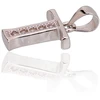 Diamond Sky Jewelry Sidabrinis raidės pakabukas su cirkoniais „T“