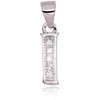 Diamond Sky Jewelry Sidabrinis raidės pakabukas su cirkoniais „I“