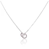 Diamond Sky Jewelry Sidabrinis vėrinys su cirkoniais „Žiedų Šokis“