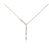 Diamond Sky Jewelry Sidabrinis vėrinys su cirkoniais „Moonlit Drops II“