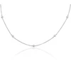 Diamond Sky Jewelry Sidabrinis vėrinys su cirkoniais „Chandelier Row“