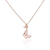 Diamond Sky Jewelry Sidabrinis vėrinys su cirkoniais ir perlamutru „Butterfly Flight“