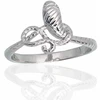 Diamond Sky Jewelry Sidabrinis žiedas „Gyvatė II“