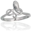 Diamond Sky Jewelry Sidabrinis žiedas „Gyvatė II“