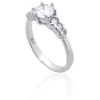 Diamond Sky Jewelry Sidabrinis žiedas su cirkoniais „Frozen Light“