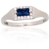 Diamond Sky Jewelry Sidabrinis žiedas su cirkoniais „Barbara“