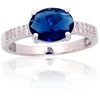 Diamond Sky Jewelry Sidabrinis žiedas su cirkoniais „Adamas“