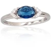 Diamond Sky Jewelry Sidabrinis žiedas su cirkoniais „Sidabrinis Mist III“