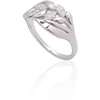 Diamond Sky Jewelry Sidabrinis žiedas su cirkoniais „Louise IV“