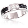 Diamond Sky Jewelry Sidabrinis žiedas su cirkoniais „Gothic II“