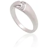 Diamond Sky Jewelry Sidabrinis žiedas su cirkoniais „Kristalo Takas V“