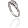 Diamond Sky Jewelry Sidabrinis žiedas su cirkoniais „Kamelija II“