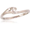 Diamond Sky Jewelry Sidabrinis žiedas su cirkoniais „Cobra“